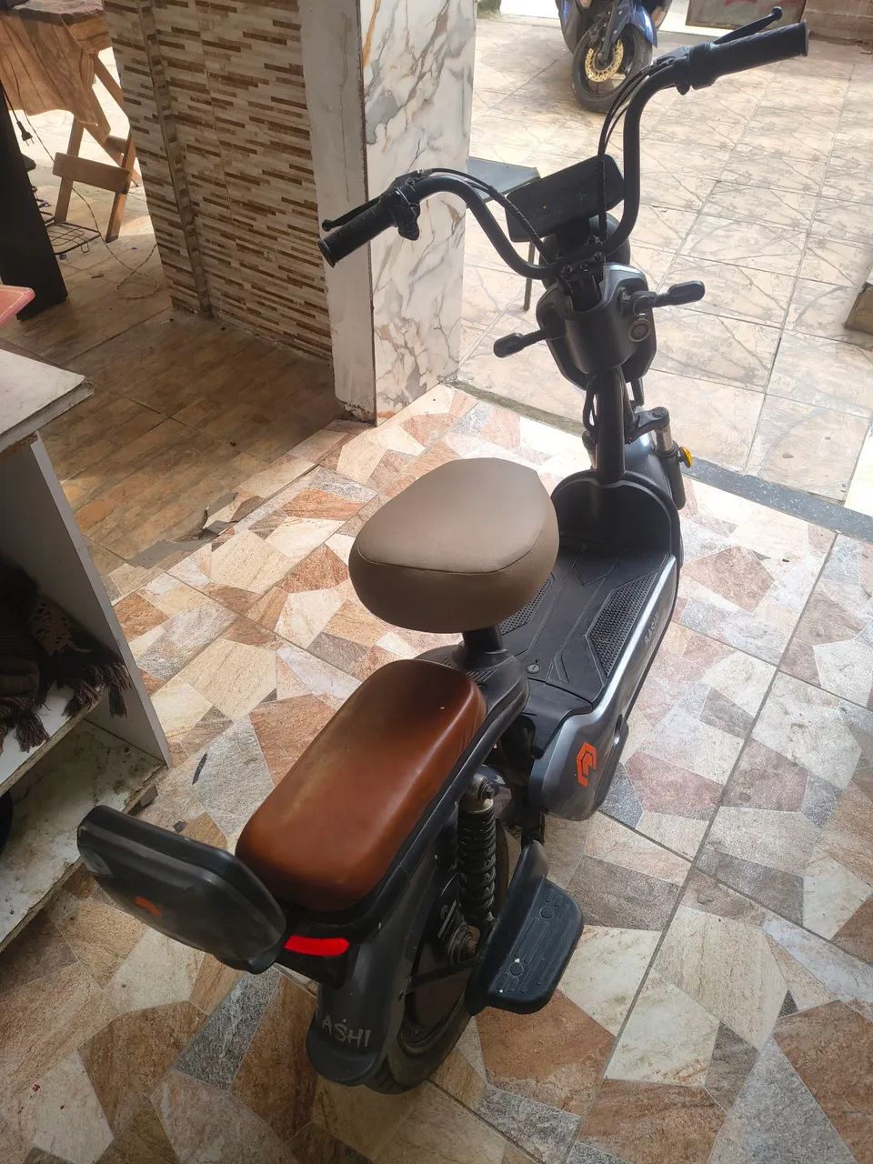 Bicicleta elétrica boa, aceito TROCAS  - Foto 3