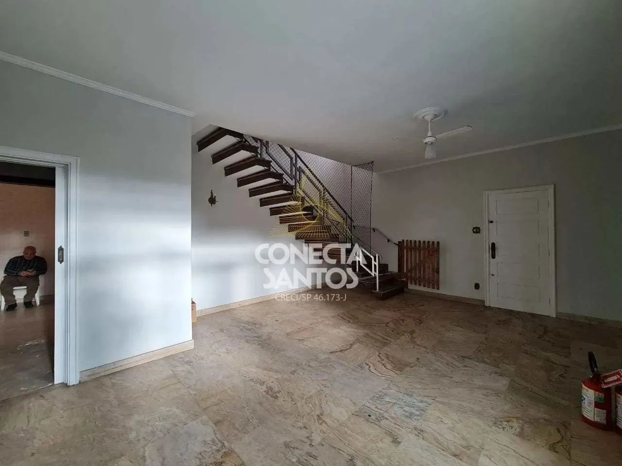 Casa com 1 quarto, Ponta da Praia, Santos, Cod: 1421 - Foto 4