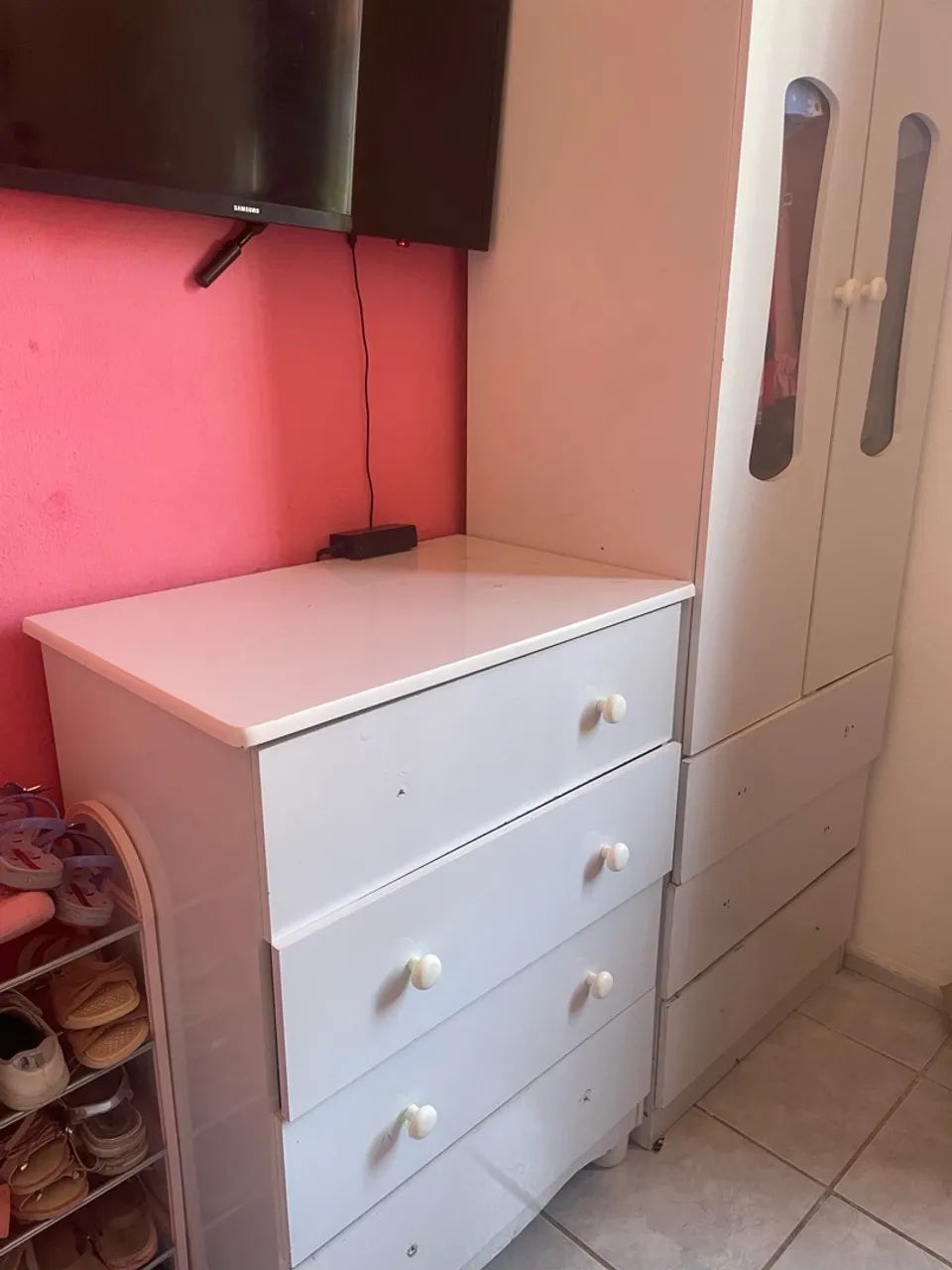 Guarda-roupa + cômoda  - Foto 2