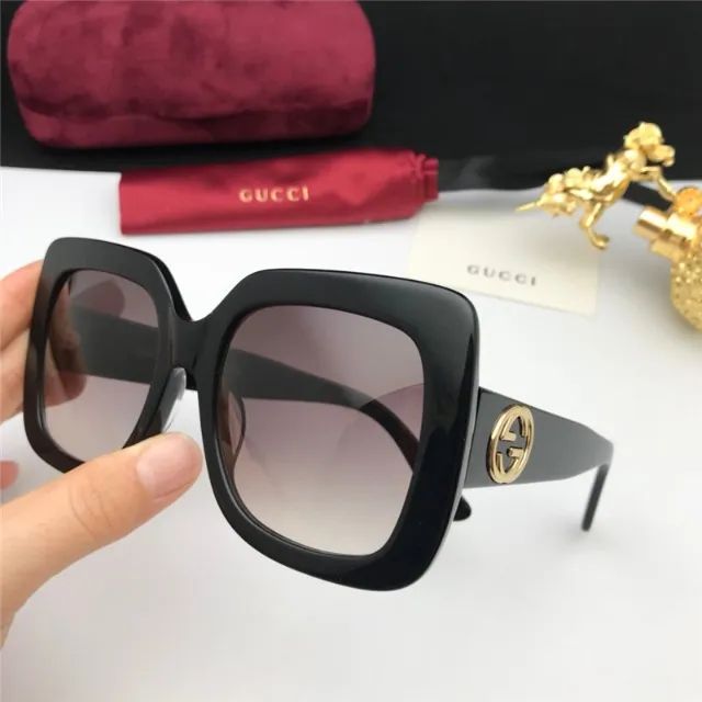 óculos de sol gucci GG 0083 - PRETO DEGRADE