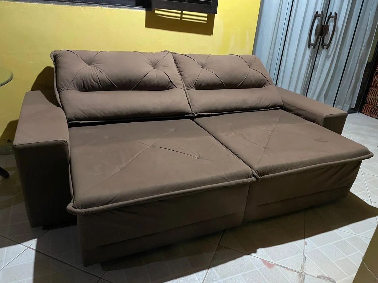 Sofá Marron 2,25cm - Foto 3