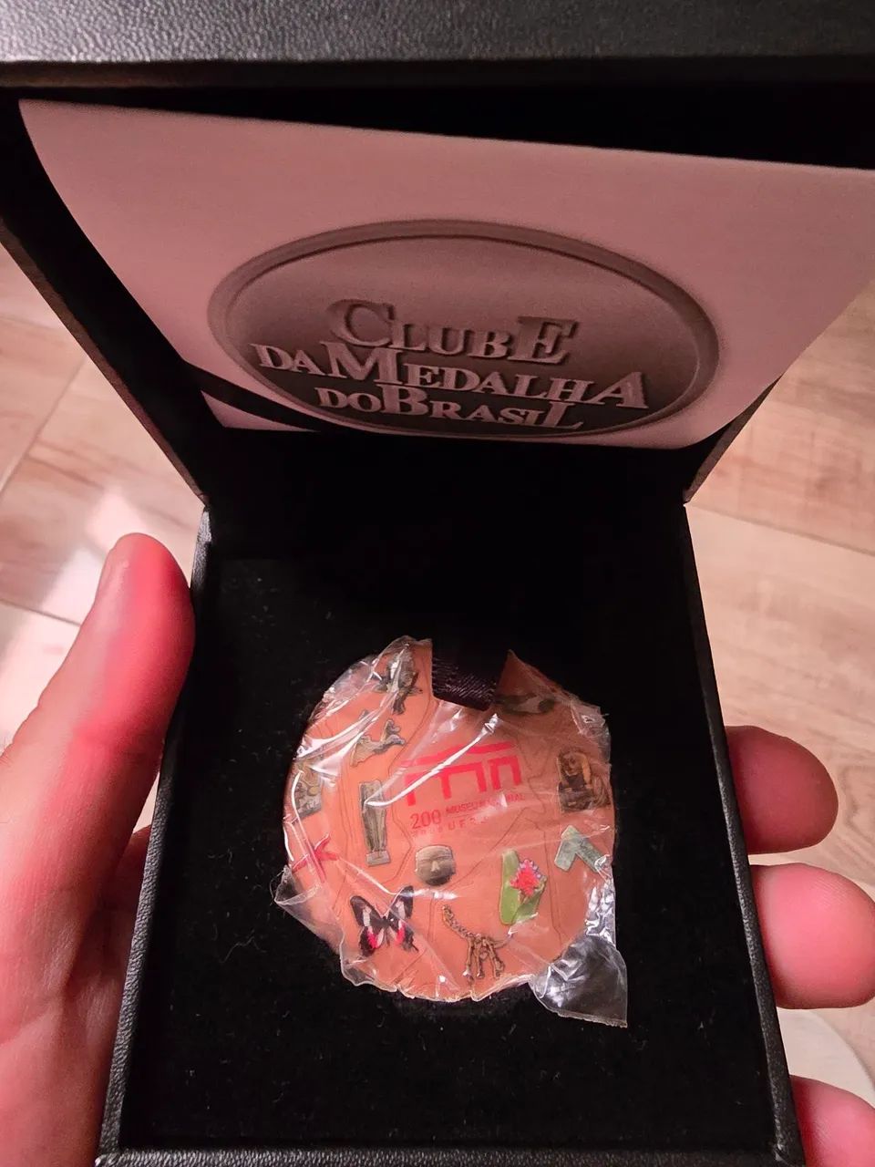 Medalha Museu nacional 200 anos
