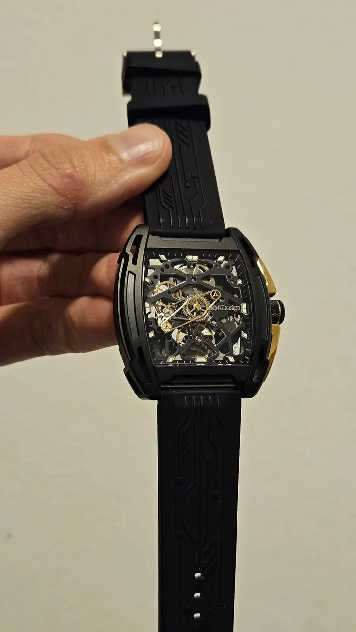 Relógio CIGA Design Z-Series Black Gold Automatico