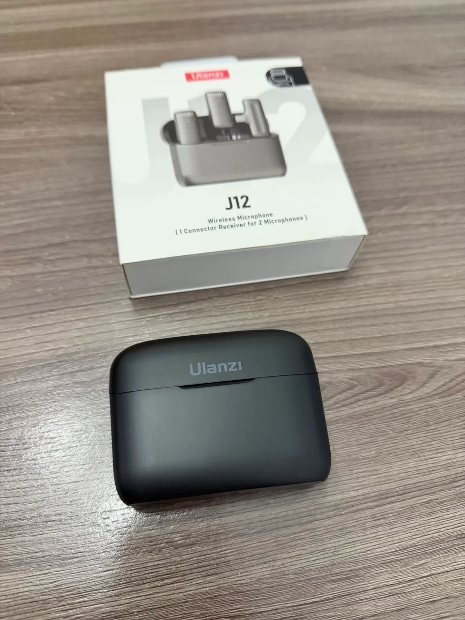 2 Microfones Sem Fio Ulanzi J12 Iphone Lightning - Foto 4