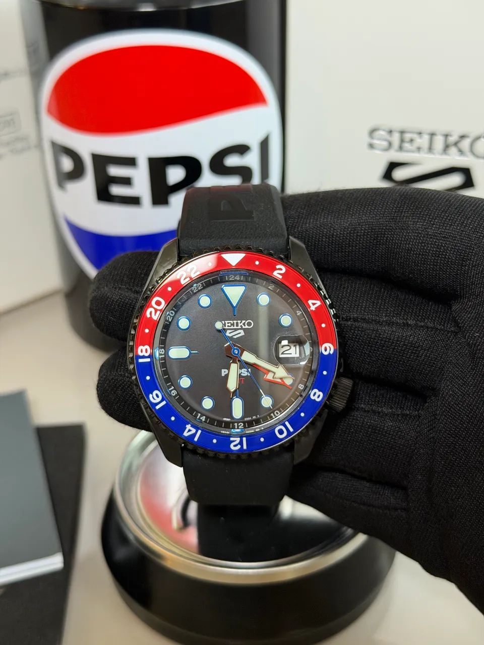 Relógio Seiko Pepsi edição Limitada  - Foto 2