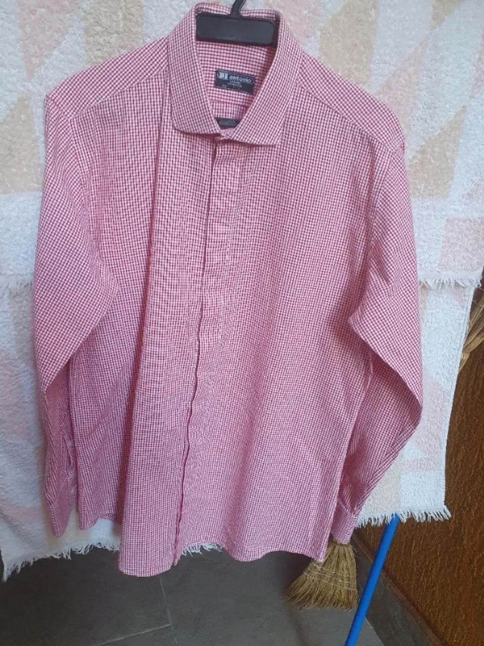 Camisa Esportiva Xadrez Mangas Compridas - Foto 2