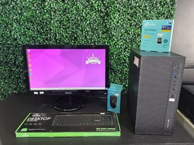 Setup Completo C3 Tech Com Monitor 20 Polegadas, Processador I5 Com Wifi - Foto 3