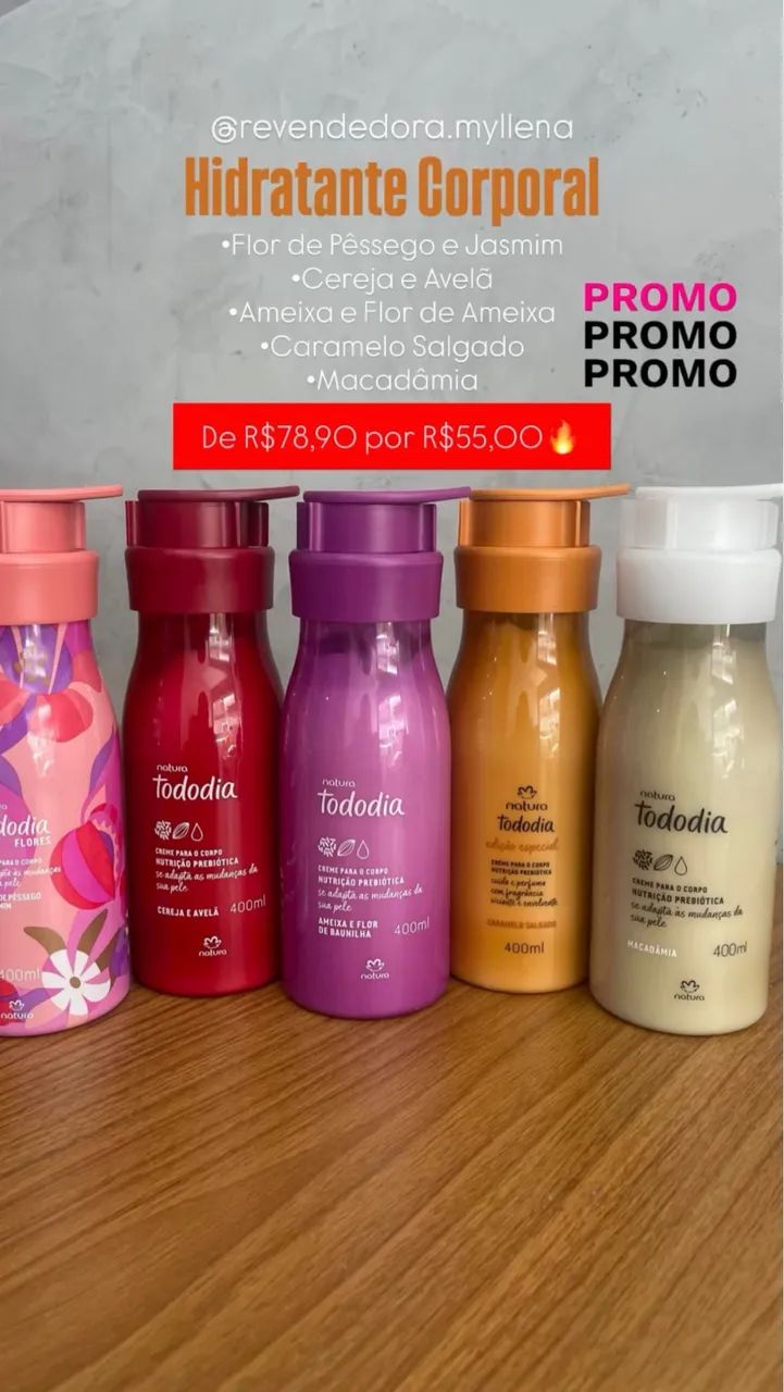 Promoção Hidratante Corporal 