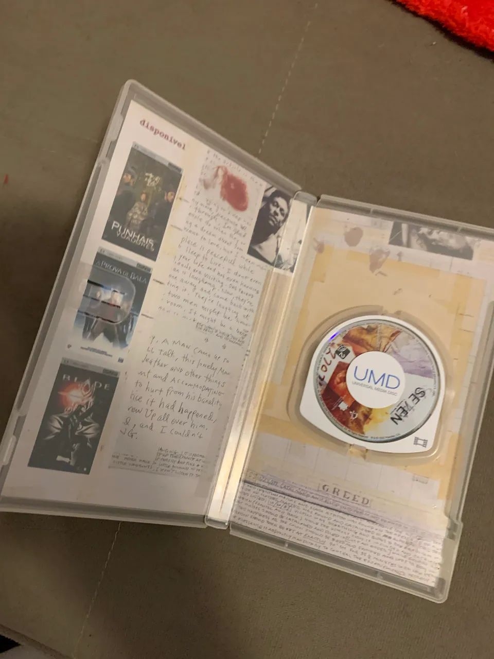 Filme Seven PSP  - Foto 2