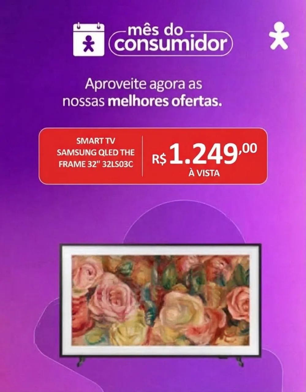 Smart tv Samsung Oled The Frame 32LS03C