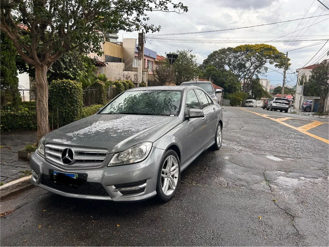 Mercedes-Benz C-180 CGI Sport 1.6 TB 16V 156cv Aut. 2013