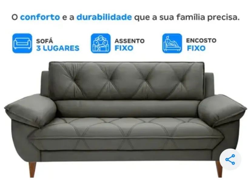 Vendo sofá seminovo  - Foto 2