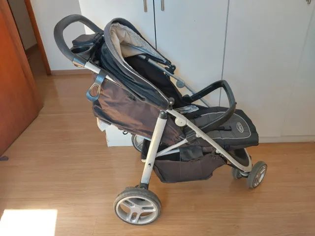 Carrinho e bebê conforto Graco Aire 3 - Foto 4