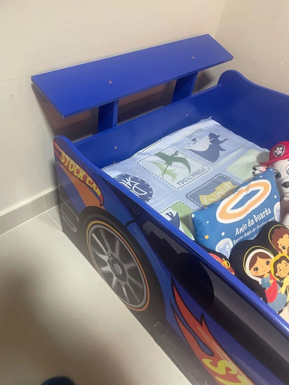 Cama infantil hot wheels! Novinha!!! - Foto 4