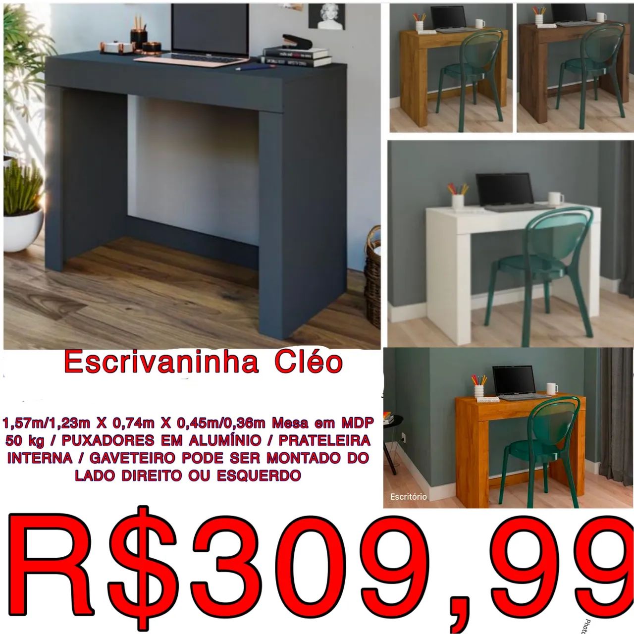 Escrivaninha computador  - Foto 3