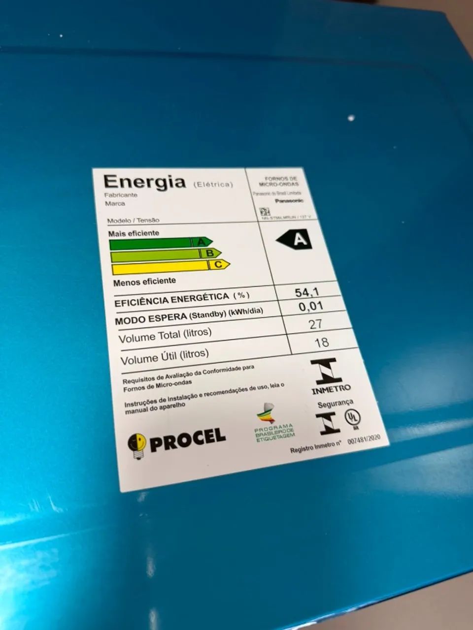 Microondas Panasonic 27L Dupla Refeição - Foto 3