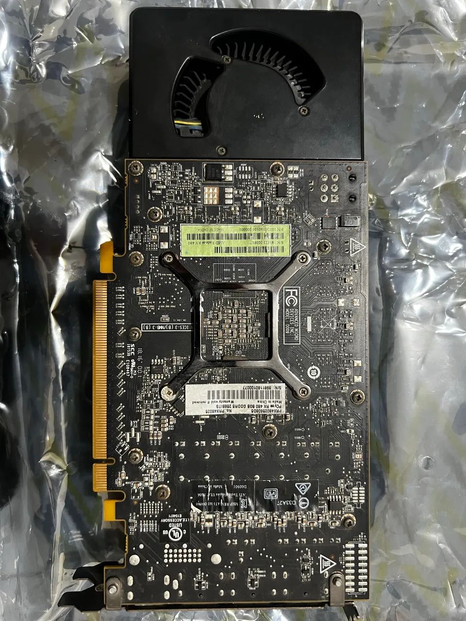 Placa de vídeo RX 480 8gb PCYES (defeito) - Foto 3
