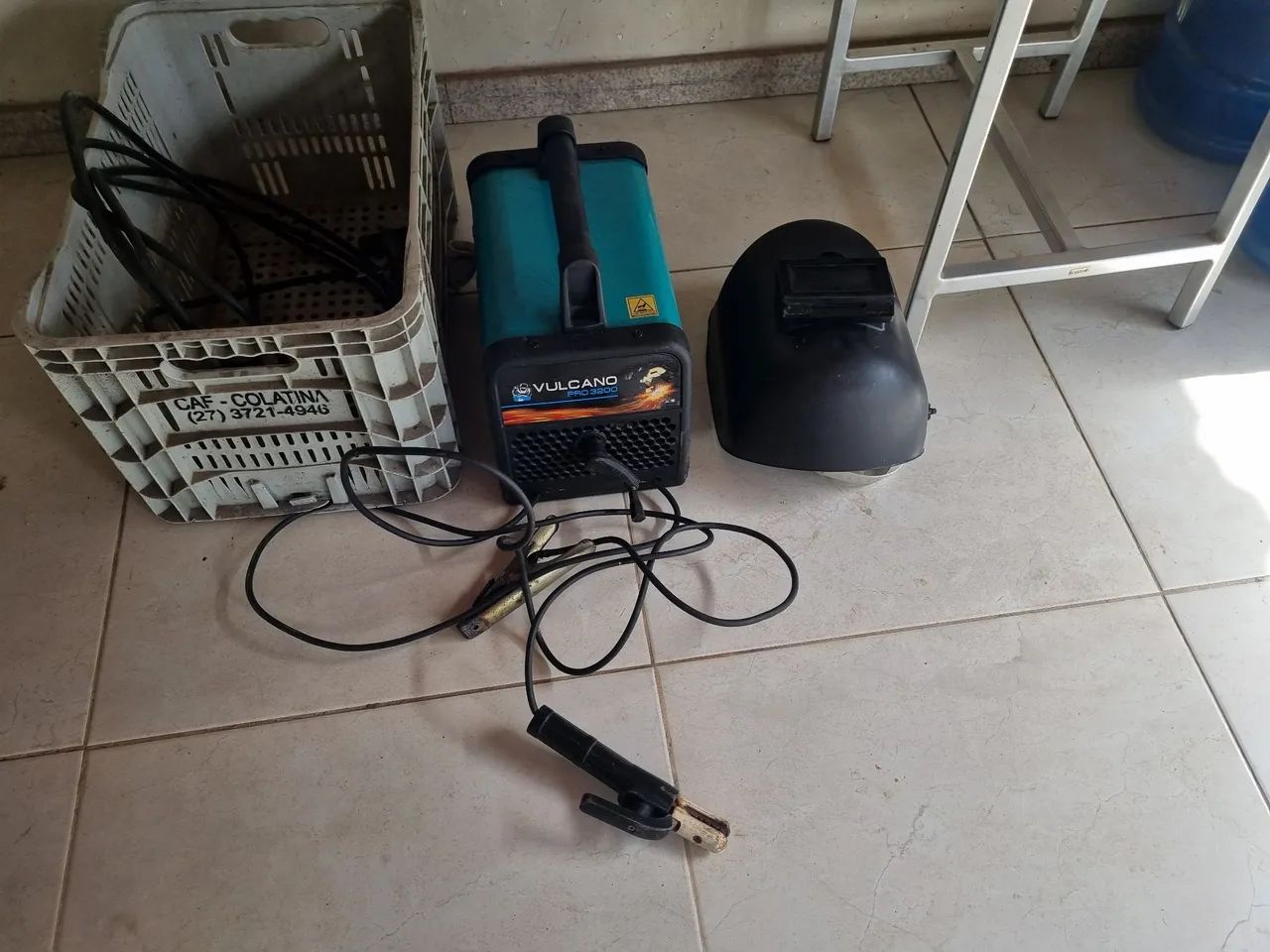Máquina de solda vulcano pro 3200
