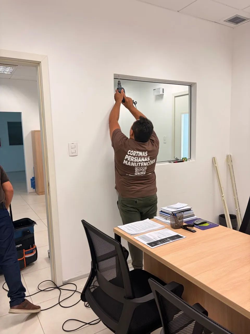 Instalação profissional de cortinas e persianas 