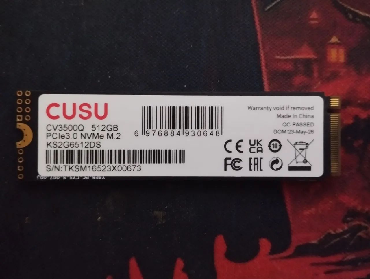 SSD NVME CUSU 512GB - Foto 3