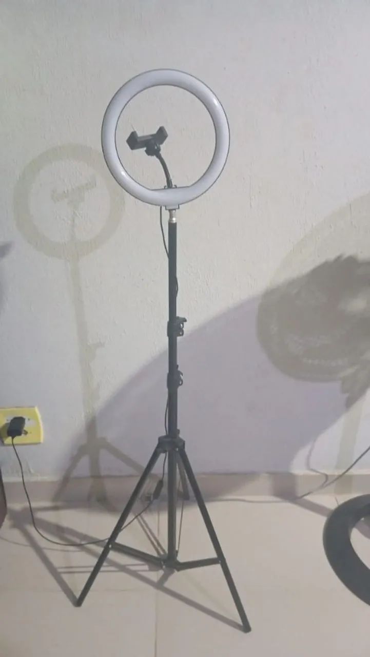 ring light (anel de luz)