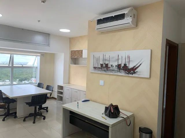 Alugo Sala 100 % Mobiliada no Sky Platinum - Foto 4