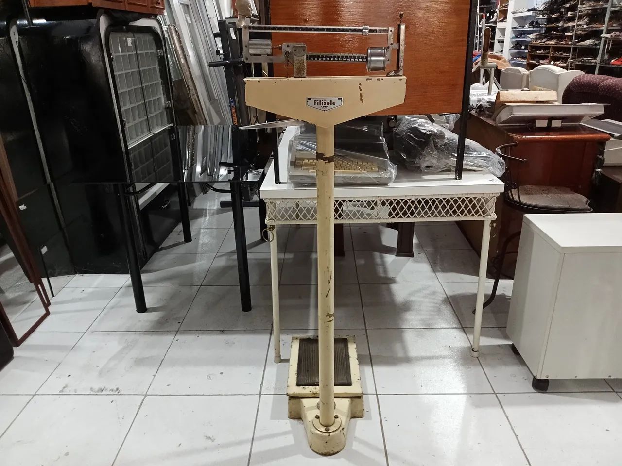 Balança Antropométrica Filizola Antiga  - Foto 5