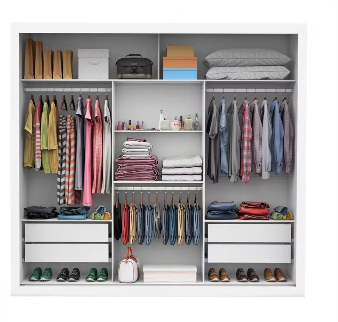 Guarda roupa com espelho, impecável! - Foto 3
