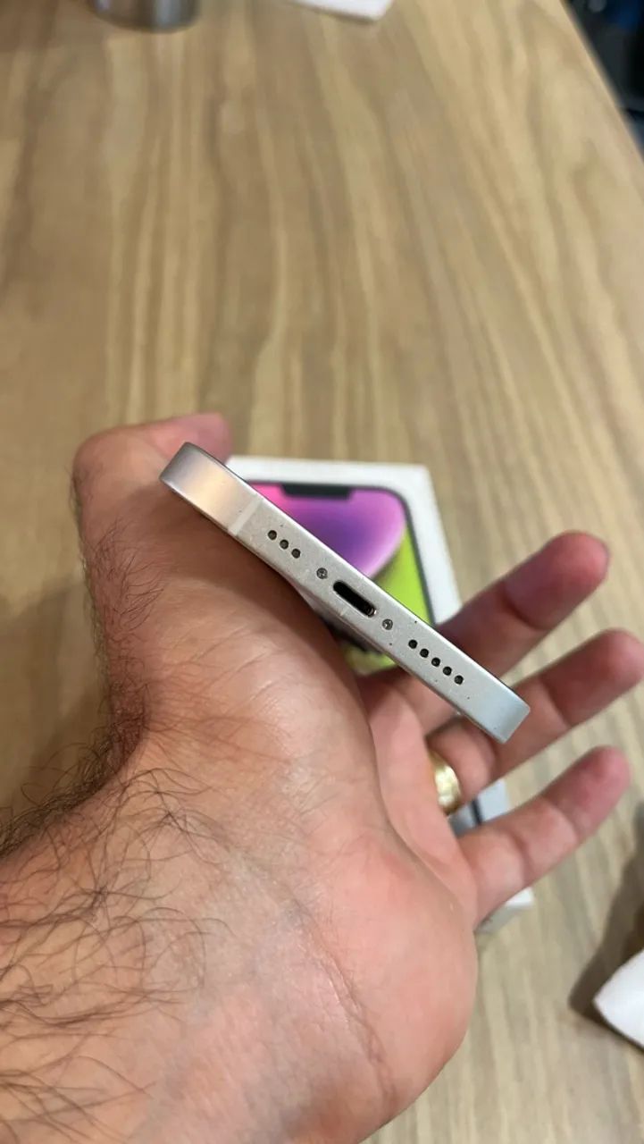 iPhone 14 128GB Branco - Ótimo Estado de Conservação - Foto 4