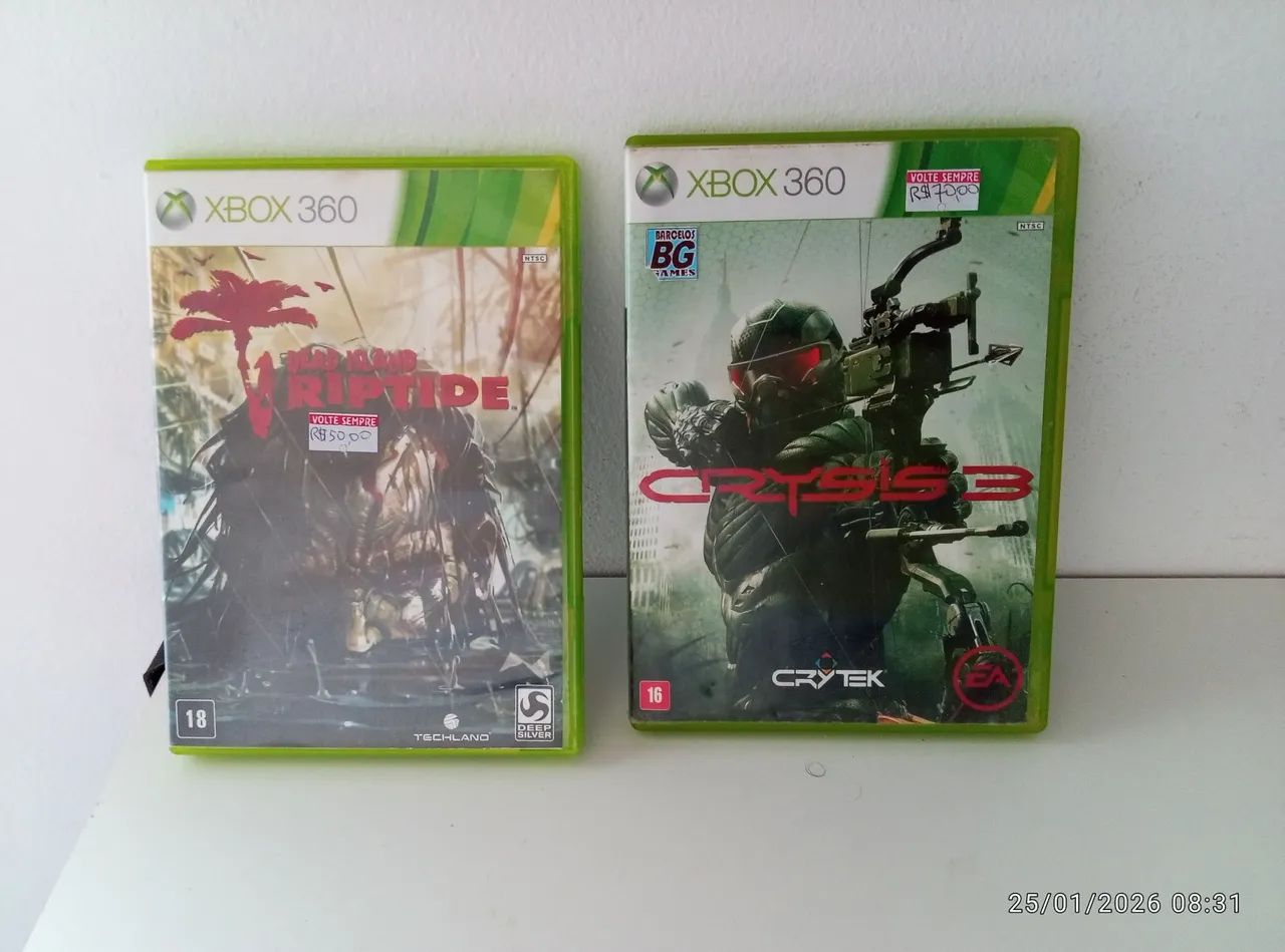 Jogos de Xbox 360 ( aceito cartão )