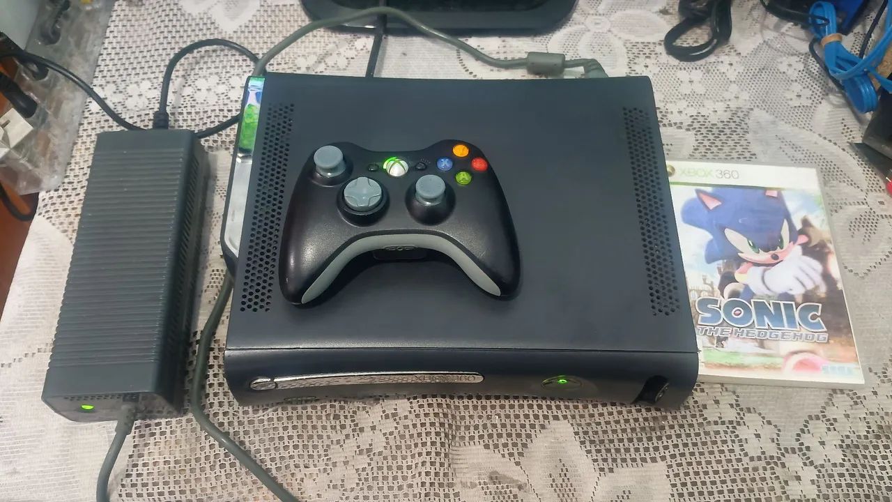 Xbox 360 Fat Elite Completo LT - Foto 2