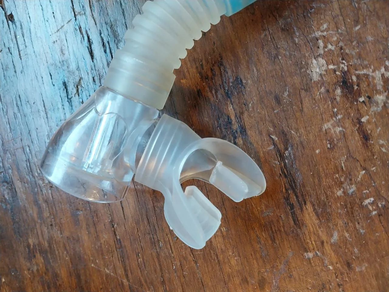 Kit snorkel e máscara de mergulho  - Foto 3