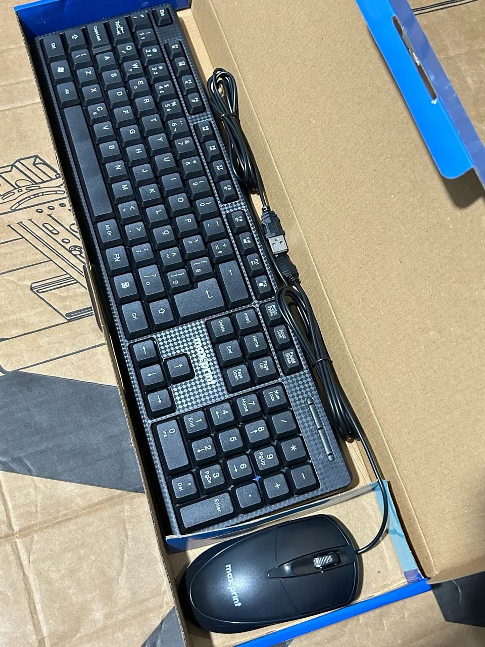 Kit Teclado e Mouse para escritório MaxPrint  - Foto 3