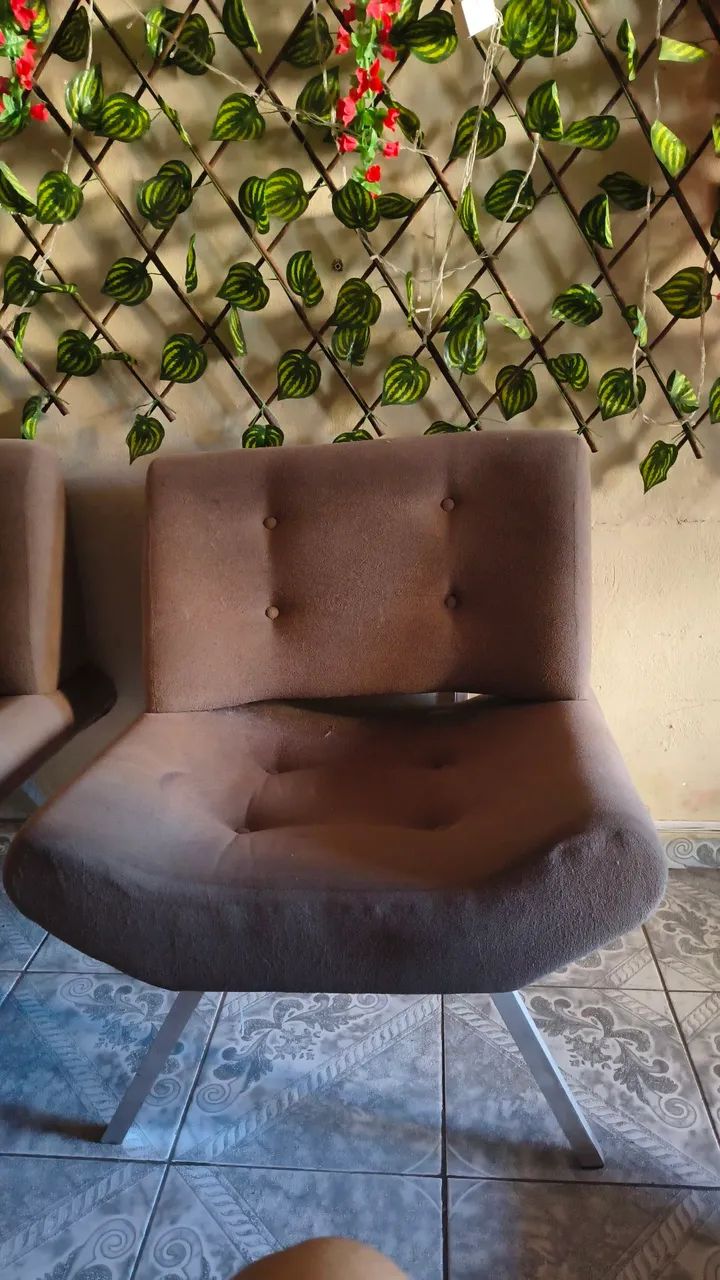 Poltronas marron 