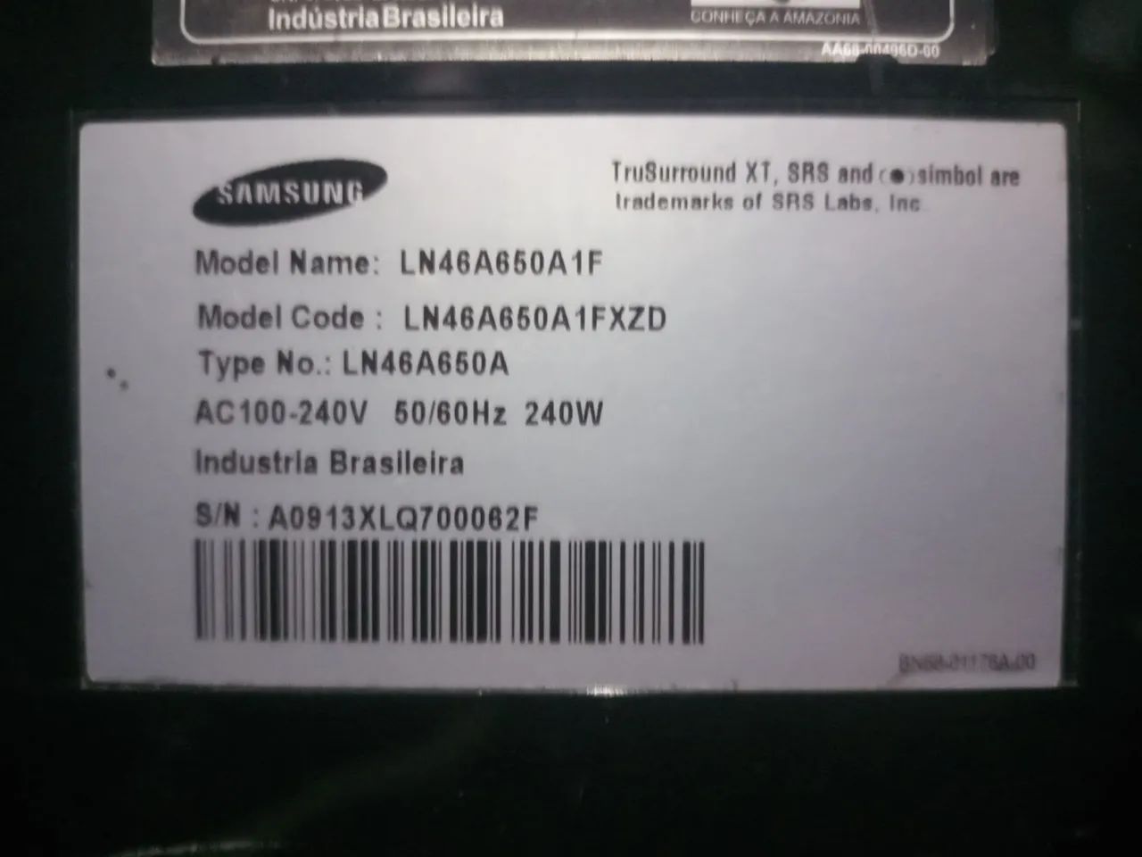 TV Samsung 46 polegadas  - Foto 3