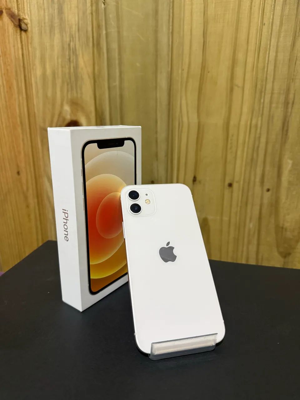 [IMPECÁVEL] iPhone 12 Branco 64GB - Bateria Nova 100% - Caixa e Acessórios - Foto 5
