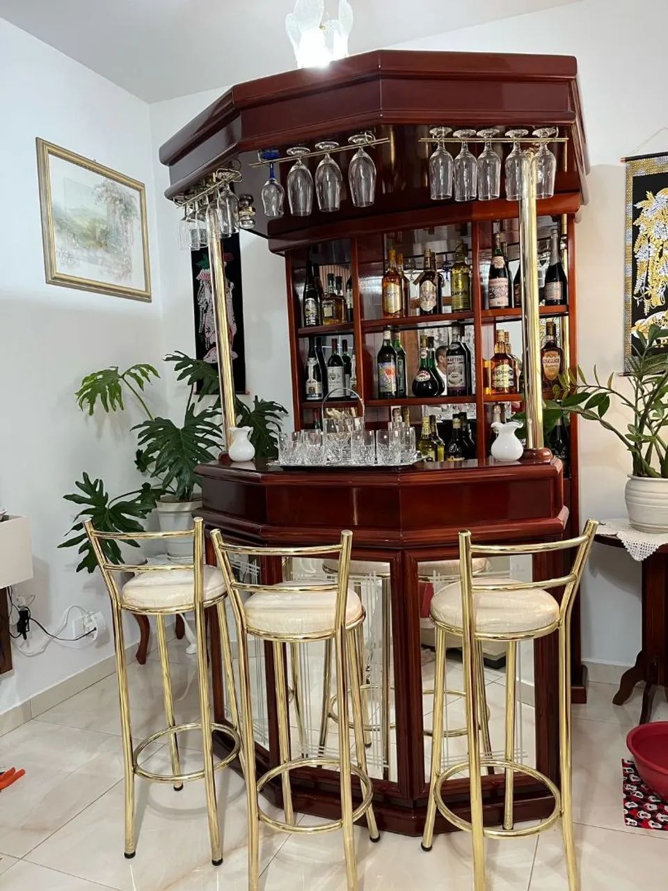 Vendo Bar de sala em mogno  - Foto 3