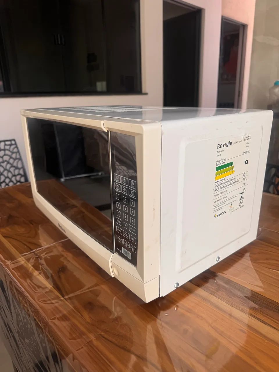 Micro-ondas Philco 19L Branco 220V Usado - Foto 3