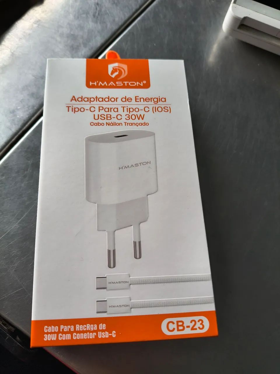 Carregador Usb-c 30w Hmaston Com Cabo Tipo C