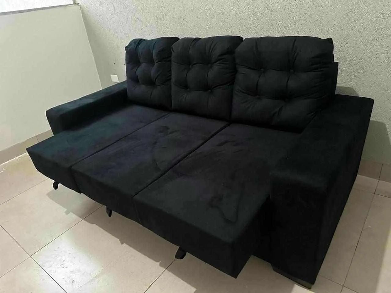 Sofá retratil novo na promoção