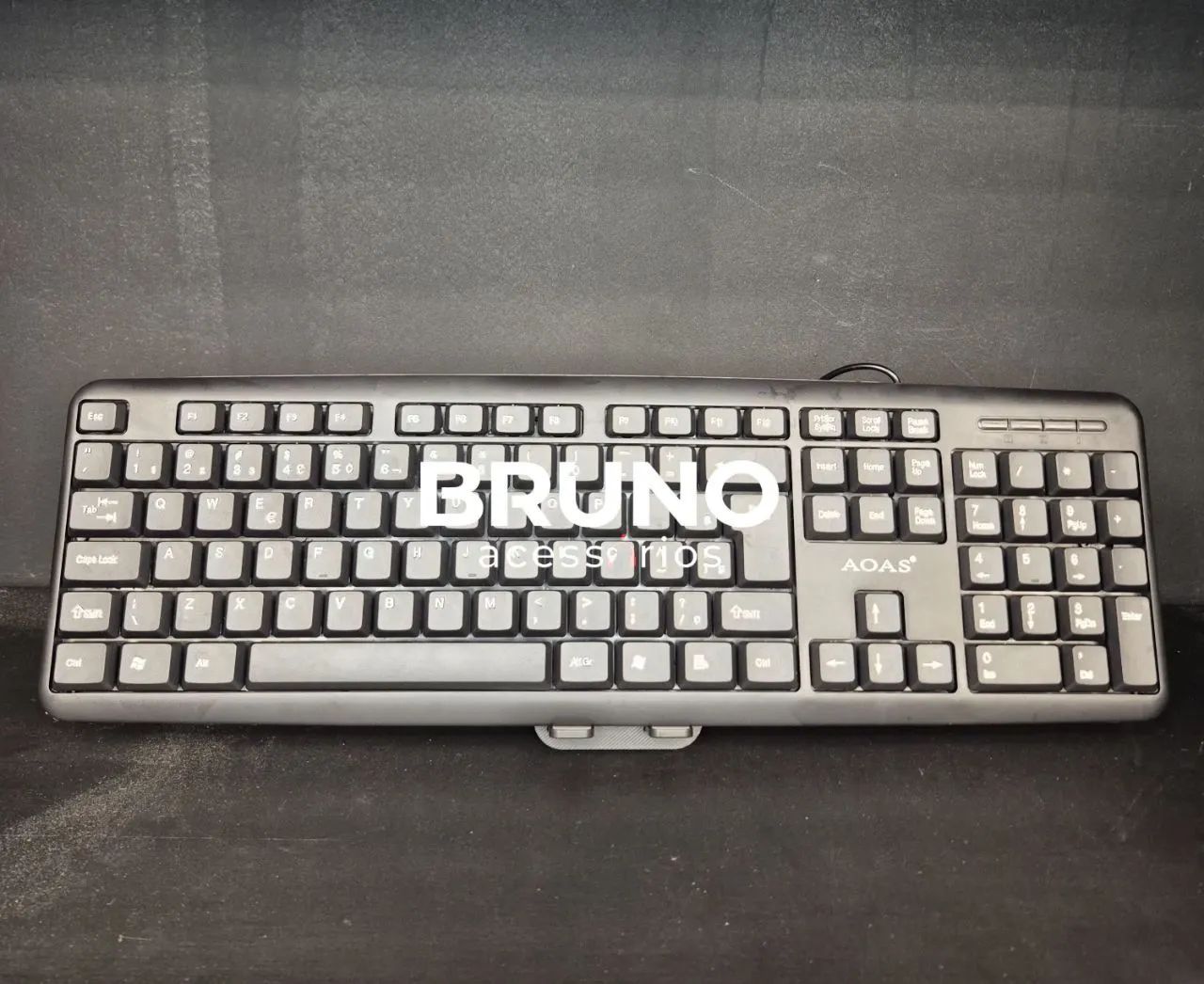 Teclado usb com fio padrão 