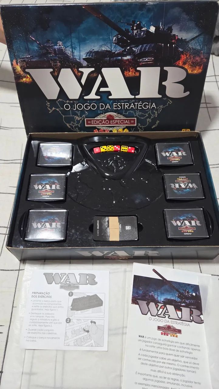 Jogo War Edição Especial Completo - Foto 2