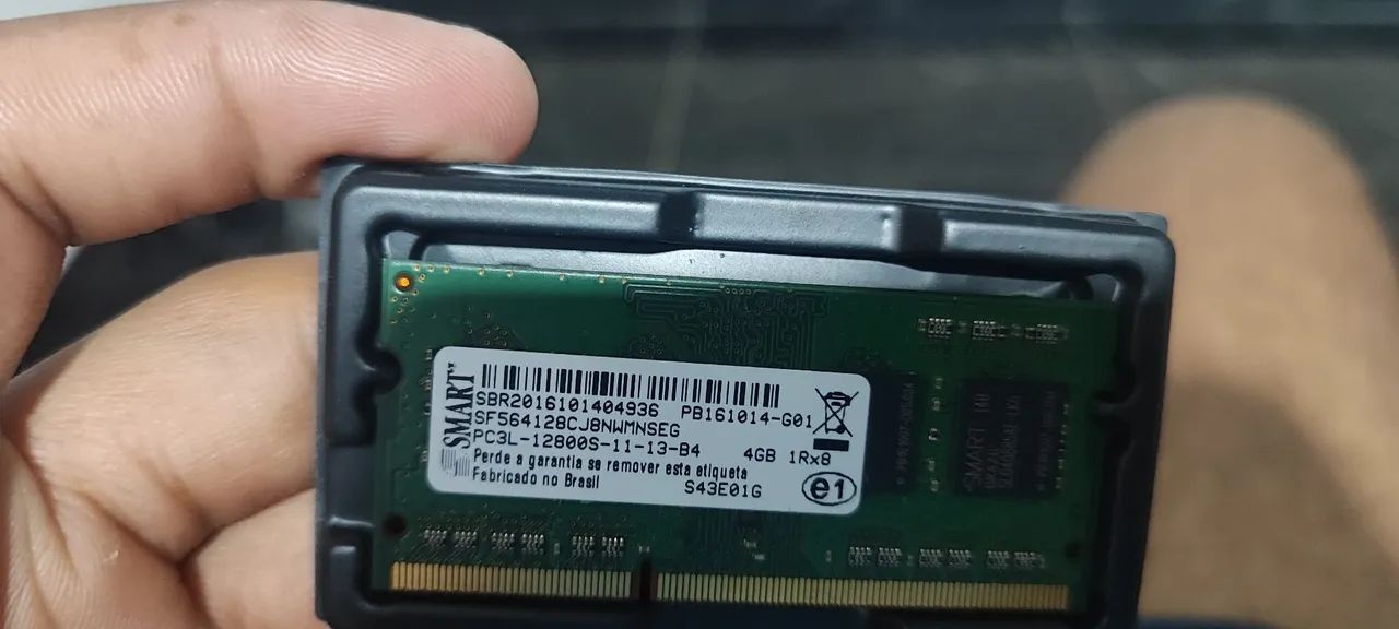 Memória RAM DDR4 4GB Notebook 