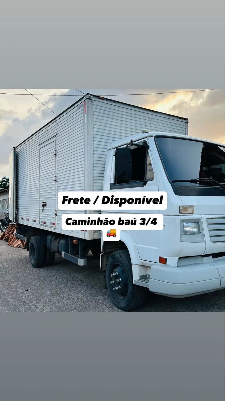 Frete / Fretes Baú 3/4 - caminhão de Mudança 