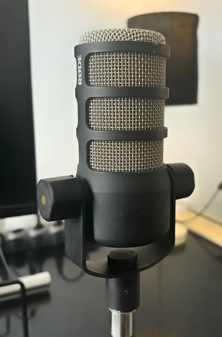 Rode Podmic Microfone Cardióide Dinâmico XLR Para Podcast  - Foto 4
