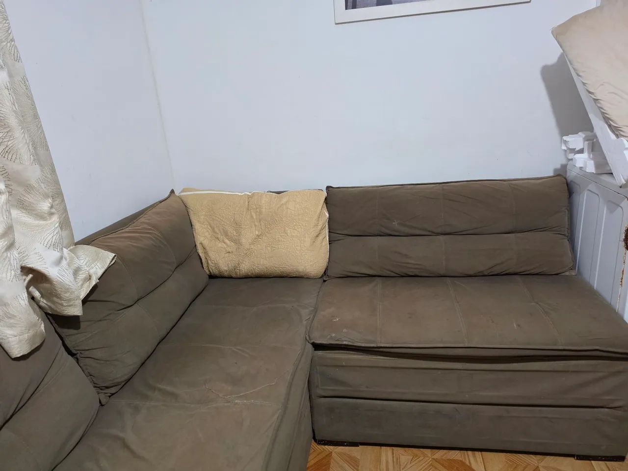 Sofás dois e três lugares usado. - Foto 3