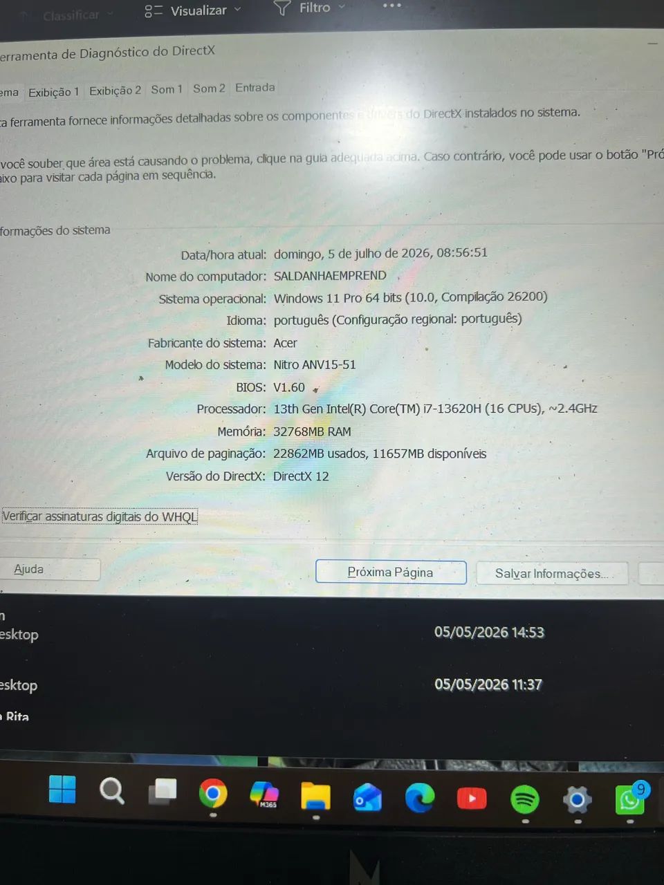 Notebook gamer Acre nitro  - Foto 3