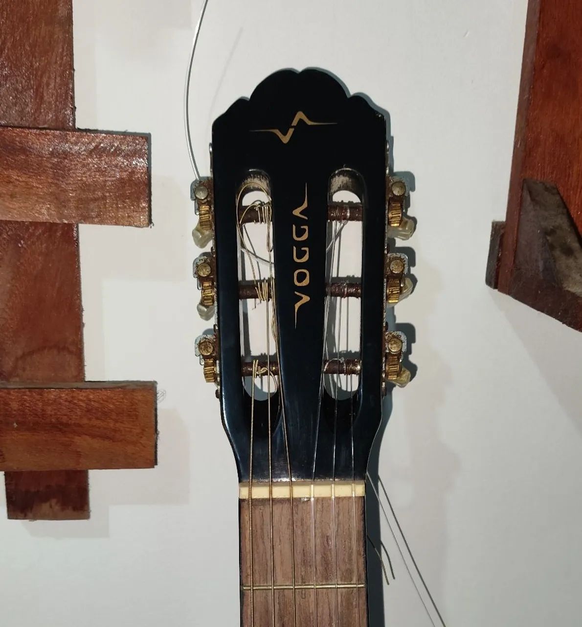 Vendo Violão Violão vogga vca 202 bk (nylon)com capa - Foto 4