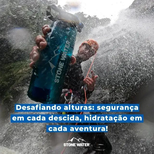 Garrafa Termo Stone Water echo Echo 650mL - Foto 3
