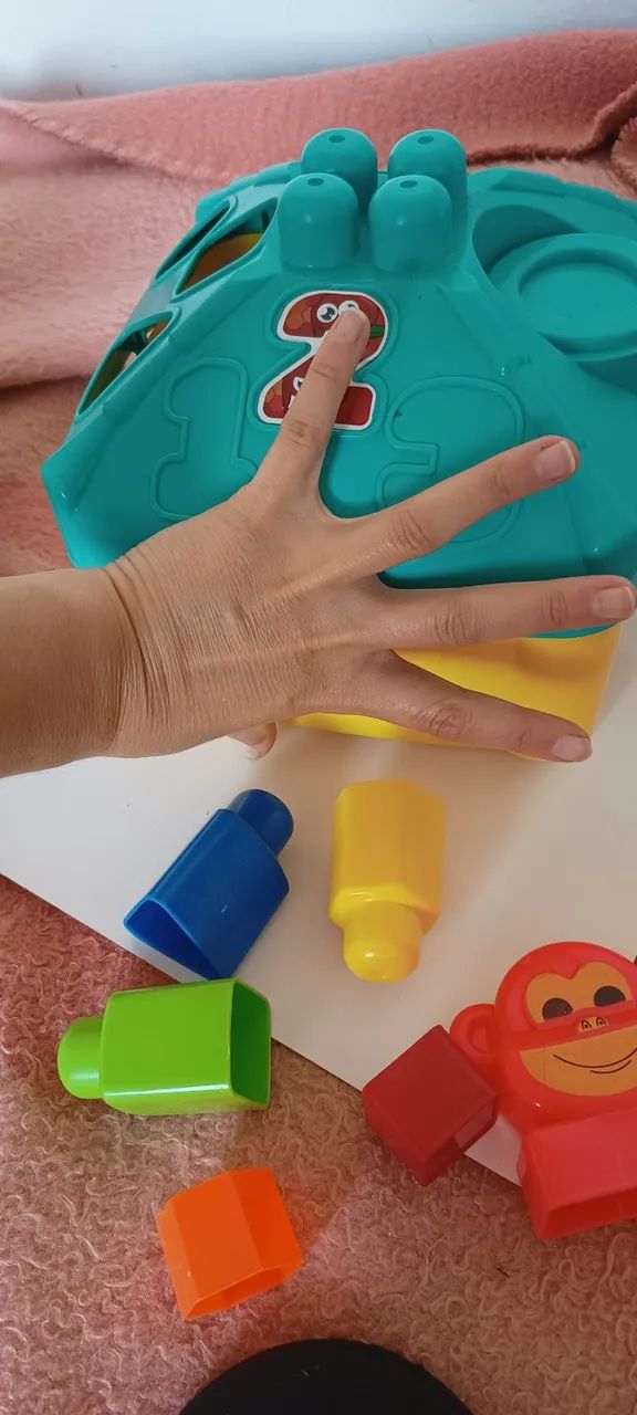 Brinquedo educativo de encaixe  - Foto 5